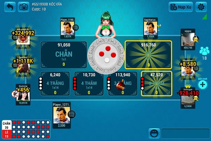 Chiến thuật chơi xóc đĩa online tại 188BET casino