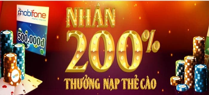 Nhan 200% Thuong Nap the Cao