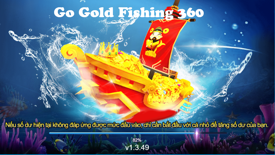 Game bắn cá ăn xu online go gold fishing 360
