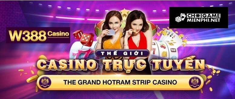 Nhà cái W388 Casino – chơi cá cược trực tuyến hot nhất